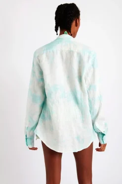 Banana Moon CHEMISE Tunique Beachwear bleu PAROO ARUTA S- Tuniques