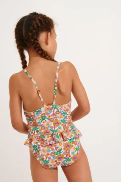 Banana Moon MAILLOT 1 PIECE M LEAFY DAISYDREAM-Enfant Fillette Et Garçon