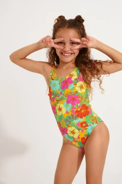 Banana Moon MAILLOT 1 PIECE M BALOO WALLFLOWER-Enfant Mère & Fille|Fillette Et Garçon