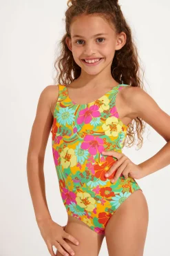 Banana Moon MAILLOT 1 PIECE M BALOO WALLFLOWER-Enfant Mère & Fille|Fillette Et Garçon