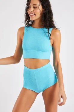 Banana Moon Maillot de bain 2 pièces Maleo & Naza Scrunchy-Femme Shorty|Taille Haute