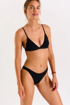 Banana Moon maillot de bain 2 pièces KORO & PAEA BLACK-Femme Échancré|Triangle