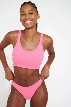 Banana Moon Maillot de bain 2 pièces pink TAINO & NAIDA SCRUNCHY-Femme Fillette Et Garçon|Échancré