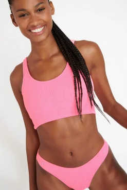 Banana Moon Maillot de bain 2 pièces pink TAINO & NAIDA SCRUNCHY-Femme Fillette Et Garçon|Échancré